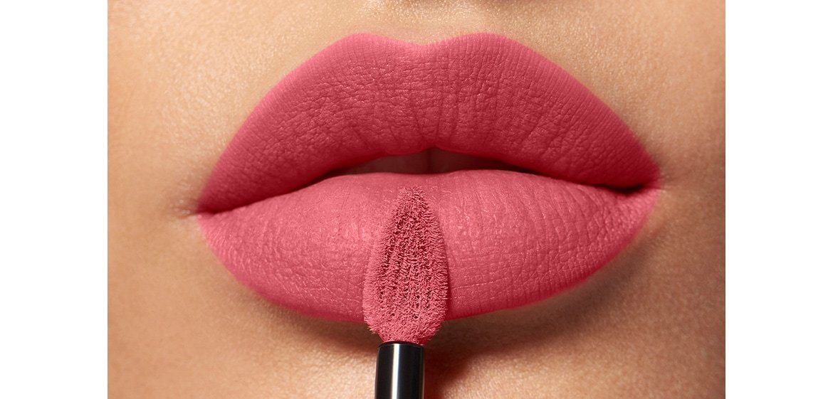 Anwendungsbeispiel für Rosa Lippen